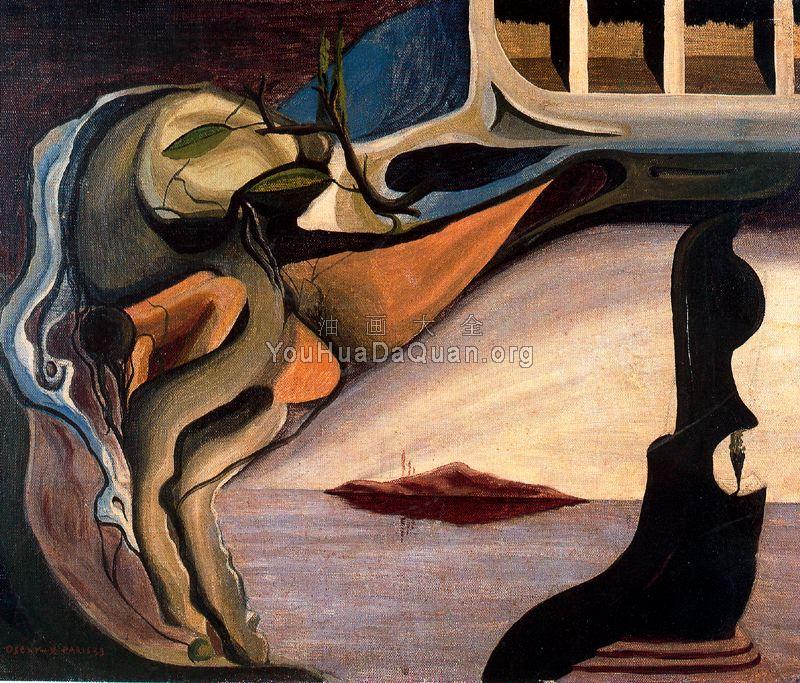 Composicion Surrealista II - 奥斯卡·多明戈斯